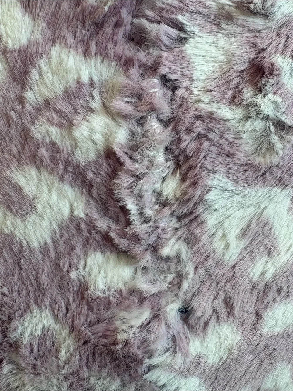 Southwestern Teddy Bear Leopard Chic Cozy Lavender The Handmade Heifer Large